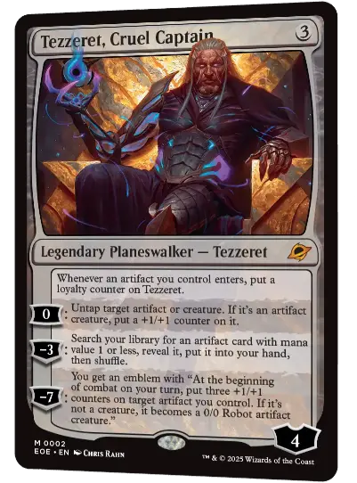 legendary planeswalker - Tezzeret